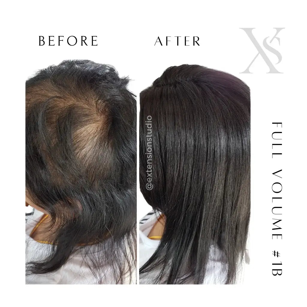 12" Hair Topper Full Volume