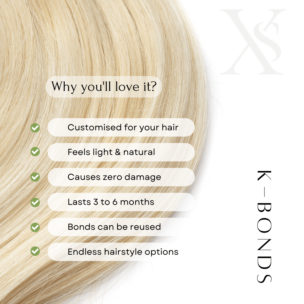16" Keratin Fusion Bonds
