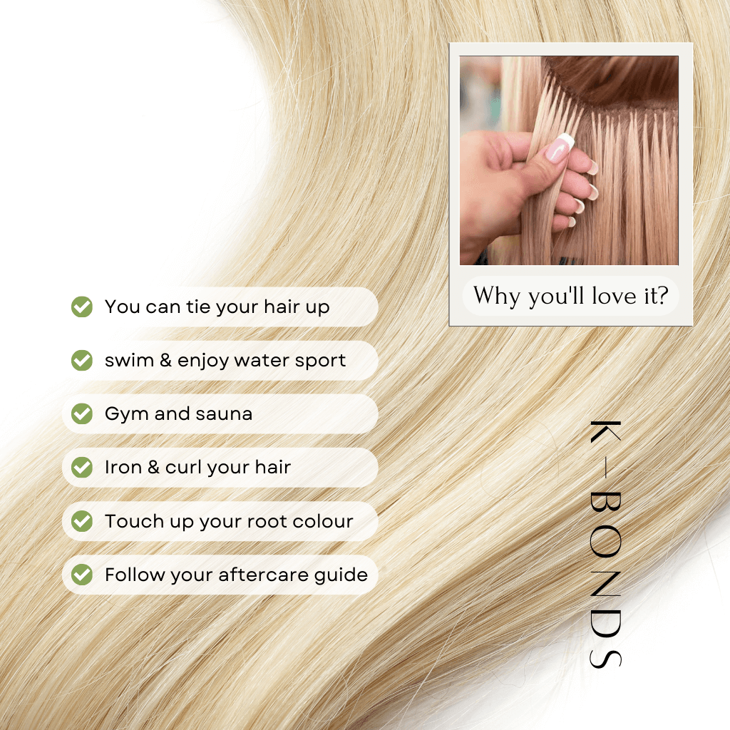 16" Keratin Fusion Bonds
