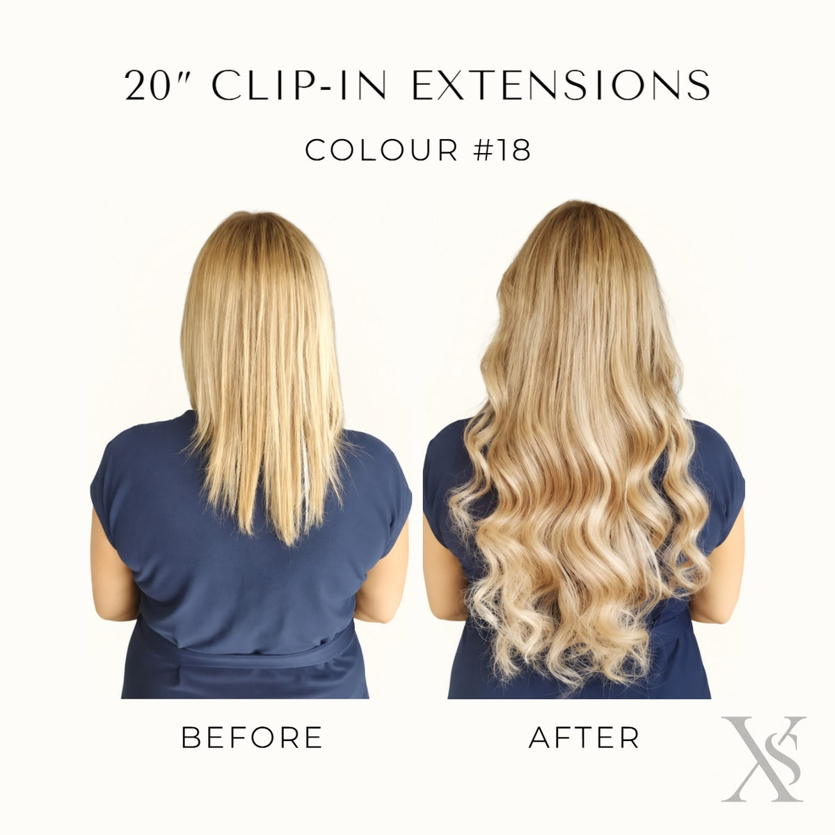 20" Clip-In Human Hair Extensions | Premium Remy