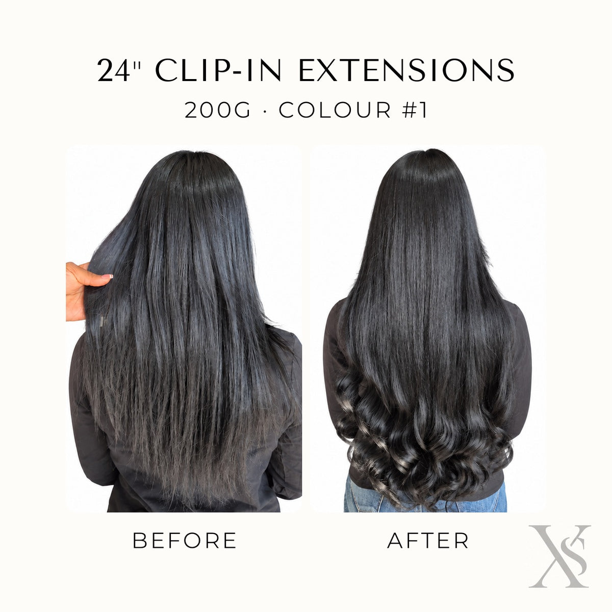 24" Clip-In Human Hair Extensions | Premium Remy