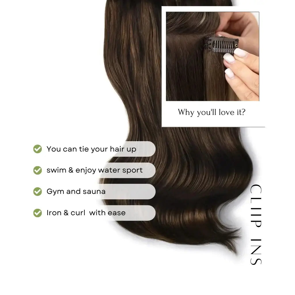 20" Clip-In Hair Extensions