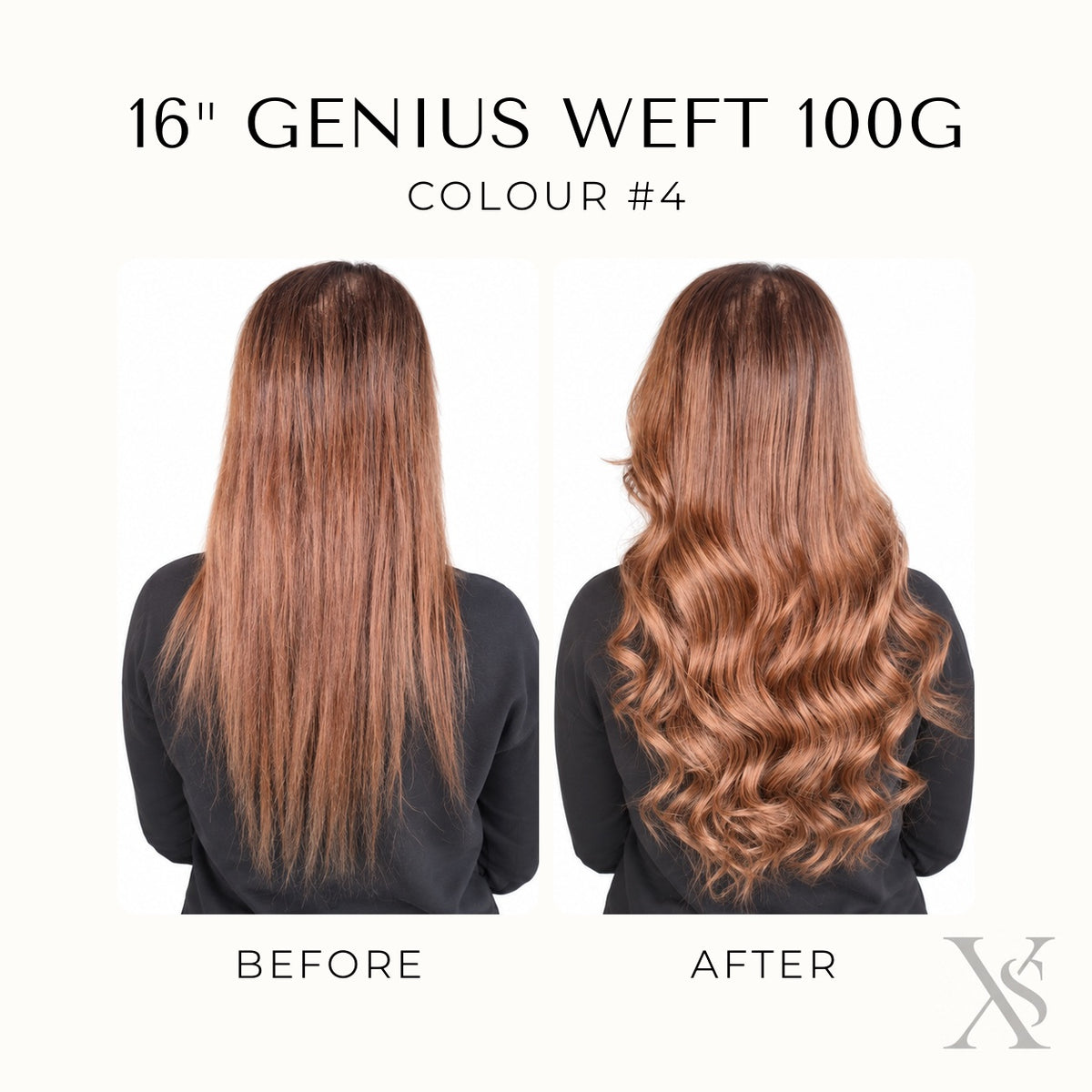 16" Genius Weft Hair Extensions | 50g Double Drawn Remy