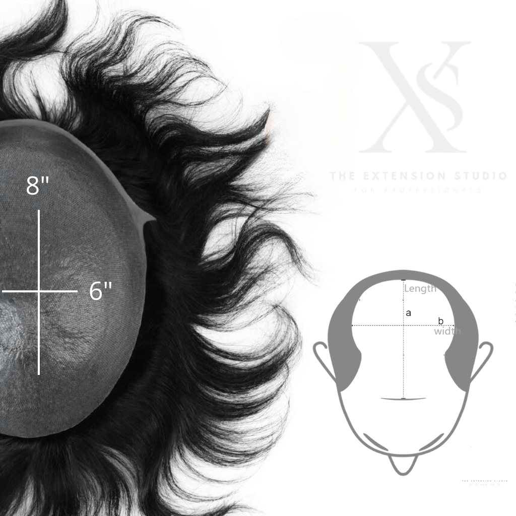 Men's Non-Surgical Hair System 6"x8"