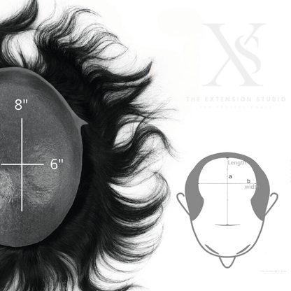 Men's Non-Surgical Hair System 6"x8"