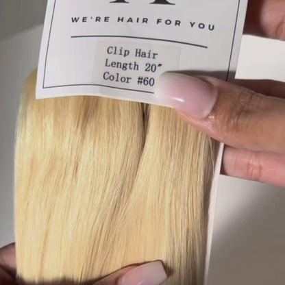 16- Clipin Hair Extensions