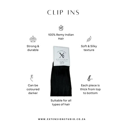 20" Clip-In Hair Extensions