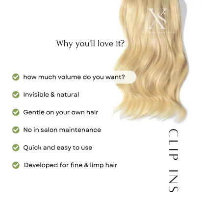 20-Inch Clip-In Hair Extensions