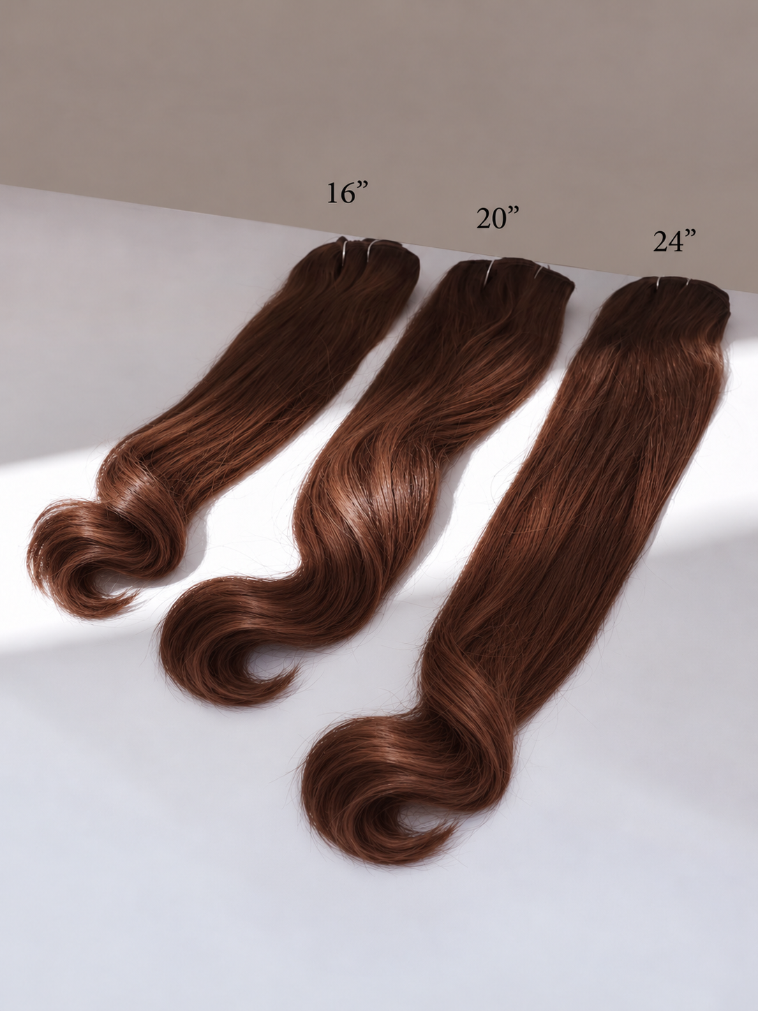 24" Weft Hair Extensions | Premium Remy Indian Hair